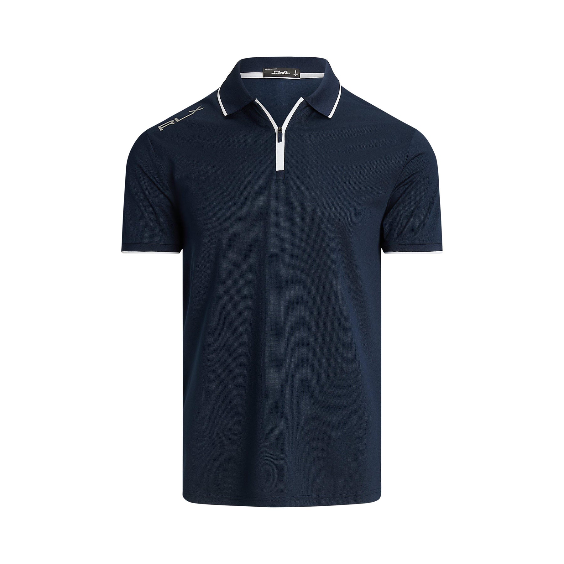 Tailored Fit Performance Zip Polo Shirt