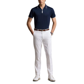 Tailored Fit Performance Zip Polo Shirt