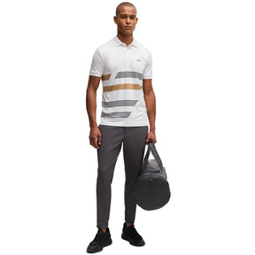 Men's HBG Paddy Tape AOP Performance Polo Shirt