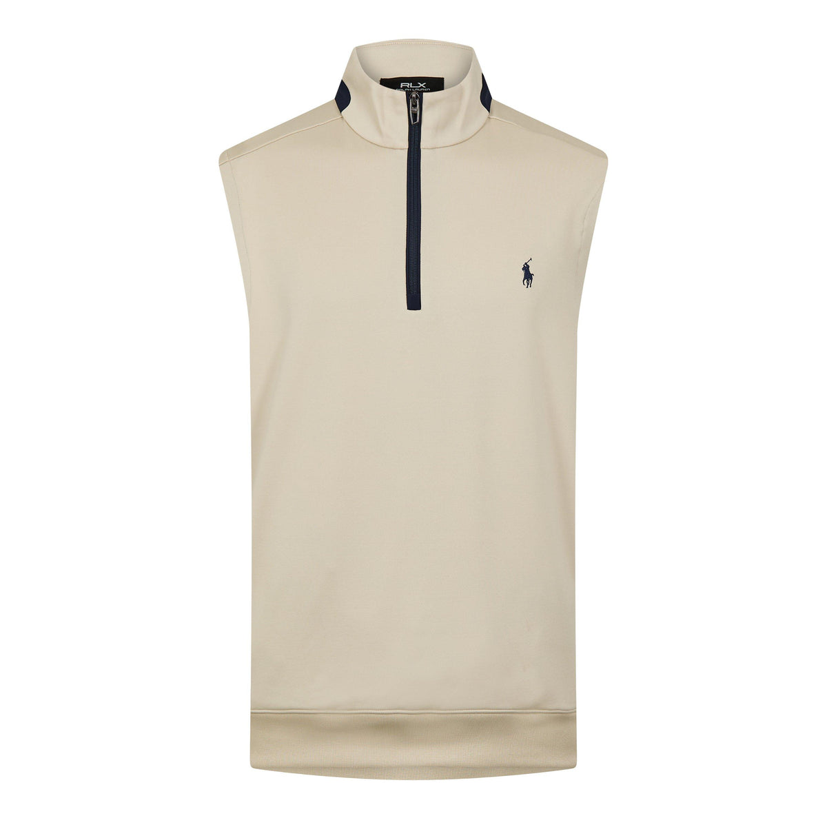 Stretch Jersey Quarter-Zip Gilet