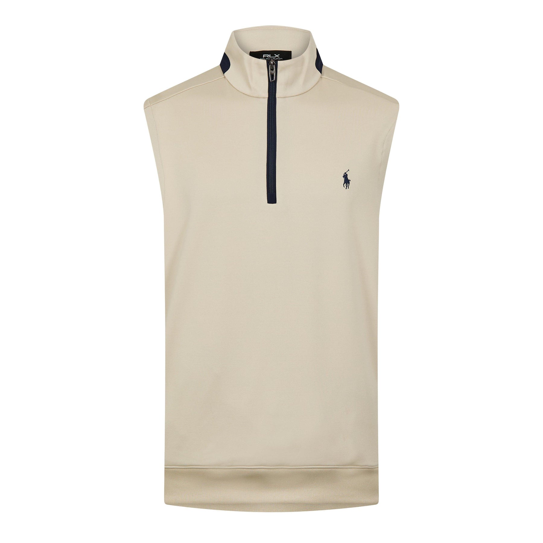 Stretch Jersey Quarter-Zip Gilet
