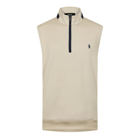 Stretch Jersey Quarter-Zip Gilet