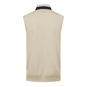 Stretch Jersey Quarter-Zip Gilet