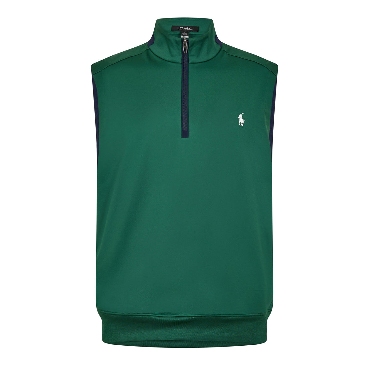 Stretch Jersey Quarter-Zip Gilet