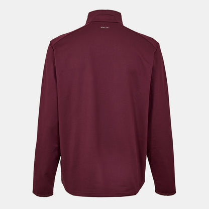 RLX Cotton Long Sleeve Half Zip Performance Golf Jacket