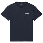Jacquemus Le Logo T-Shirt Dark Blue