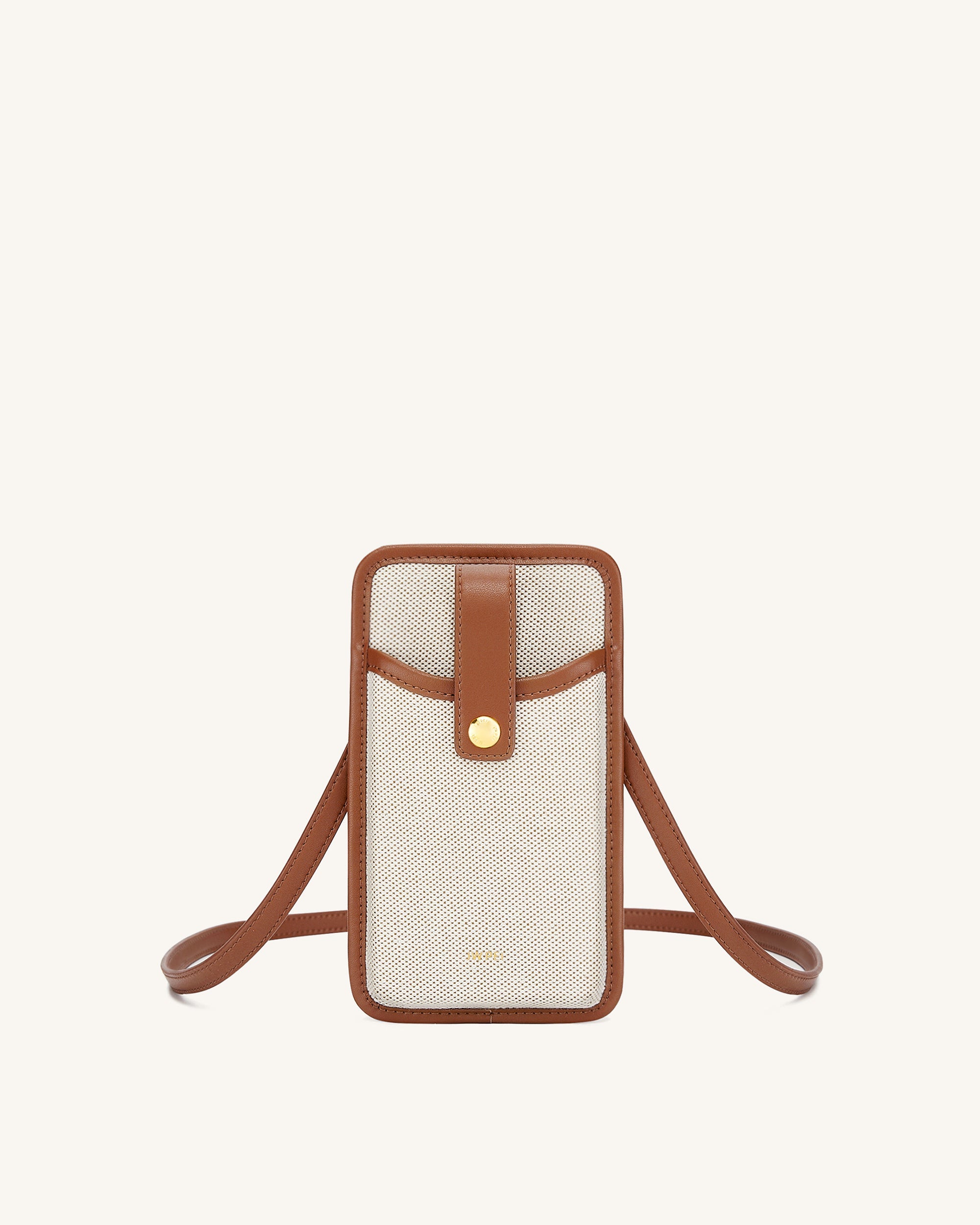 Aylin Canvas Phone Bag - Black