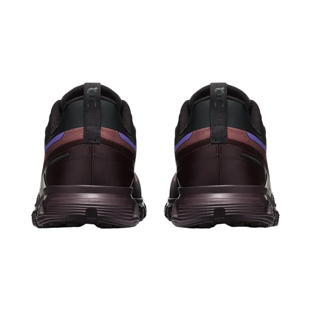 On Running - Cloud 6 Geo Waterproof Black Tyrian