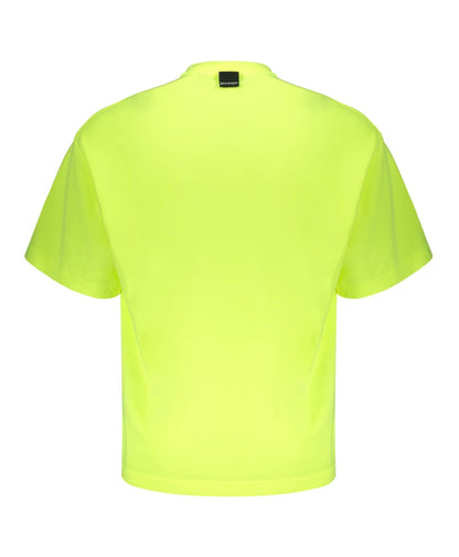 Palm Angels Ribbed Neckline Front Print T-shirt