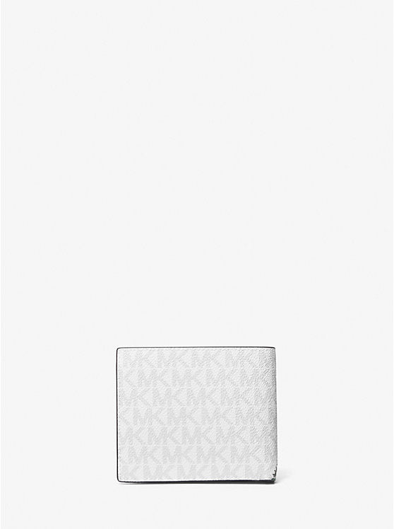 Michael Kors Cooper Logo and Striped Billfold Wallet - Wallets | Shop From The Mirage