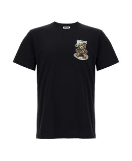Moschino Logo Print Crew Neck T-shirt