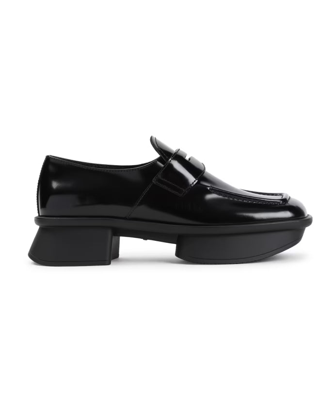 Prada Black Loafer Shoes Elegant Style