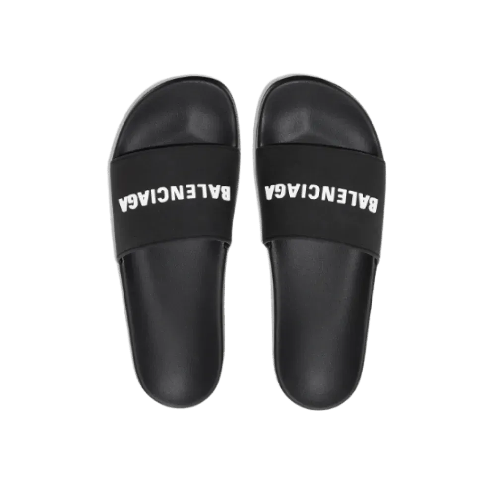 Balenciaga Pool Slides 'Black'