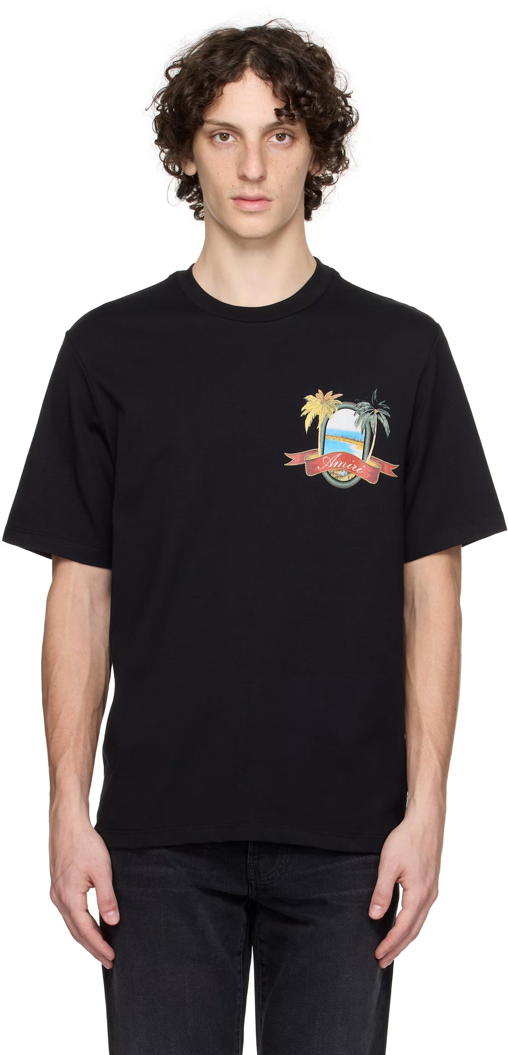 Black 'AMIRI MA Paradise' T-shirt