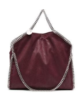 Red Chain-Link Shoulder Bag