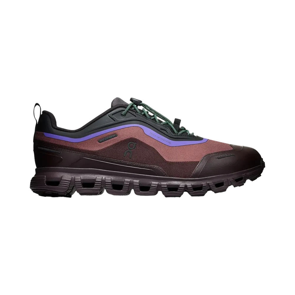 On Running - Cloud 6 Geo Waterproof Black Tyrian