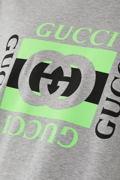 Gucci Logo-Print Cotton Jersey T-Shirt
