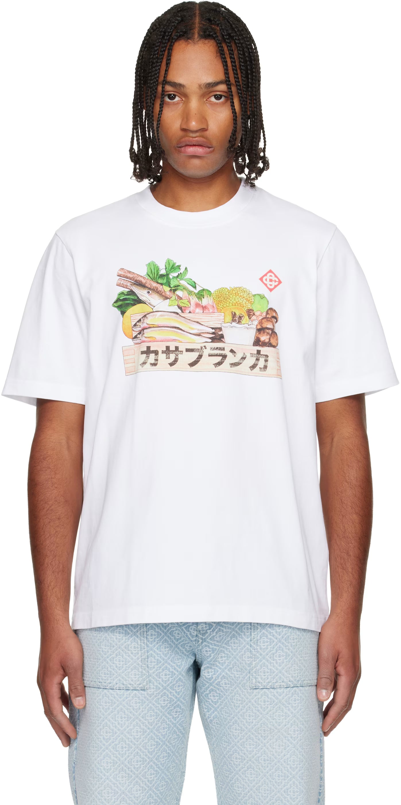 White Ingredients Short Sleeve T‑shirt