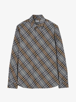 Burberry classic fit Check cotton shirt