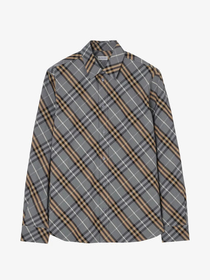 Burberry classic fit Check cotton shirt