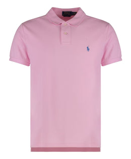Polo Ralph Lauren Cotton Polo Shirt with Ribbed Edges