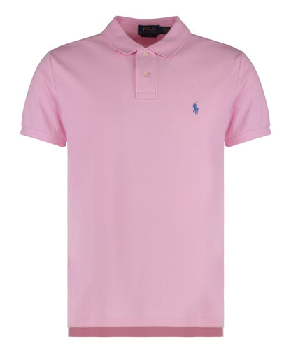 Polo Ralph Lauren Cotton Polo Shirt with Ribbed Edges