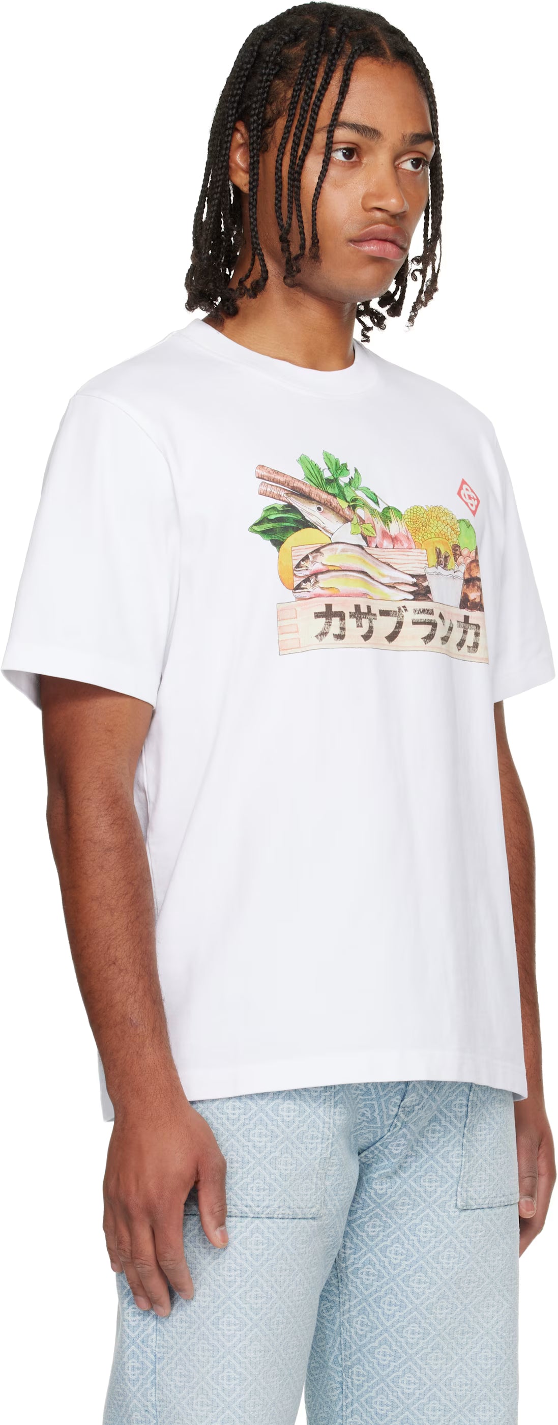 White Ingredients Short Sleeve T‑shirt