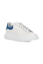 Alexander McQueen White Leather Fashion Sneakers