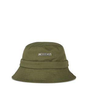 Le Bob Gadjo Brand-Plaque Cotton Bucket Hat