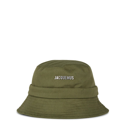 Le Bob Gadjo Brand-Plaque Cotton Bucket Hat