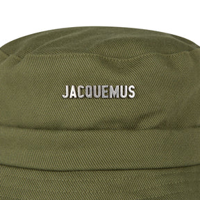 Le Bob Gadjo Brand-Plaque Cotton Bucket Hat