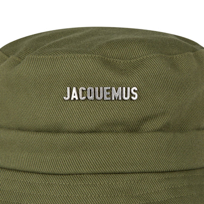 Le Bob Gadjo Brand-Plaque Cotton Bucket Hat
