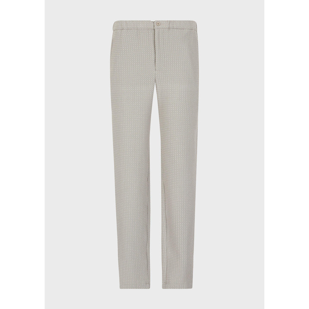 Checkered Tapered Trouser