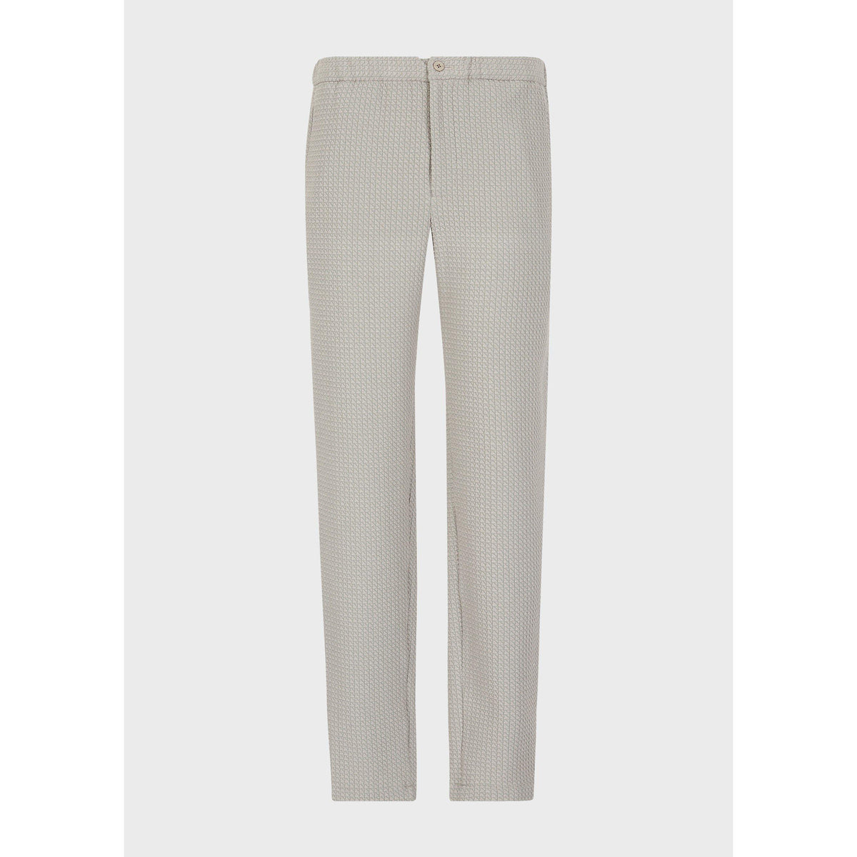 Checkered Tapered Trouser