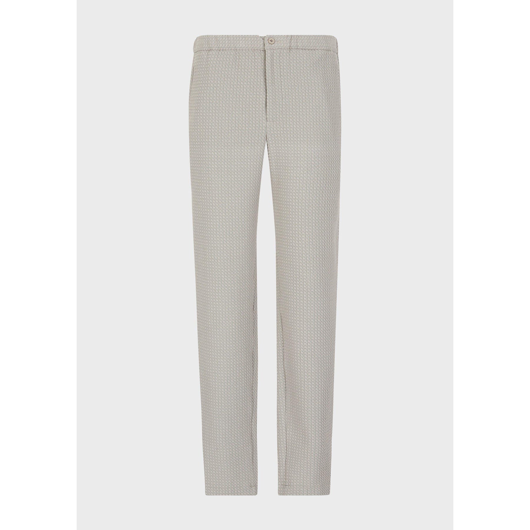 Checkered Tapered Trouser