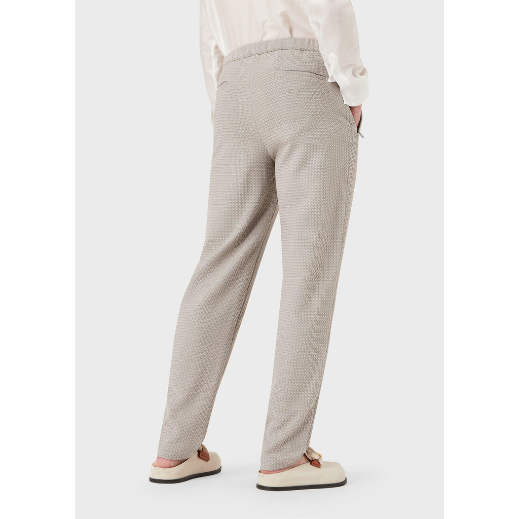 Checkered Tapered Trouser