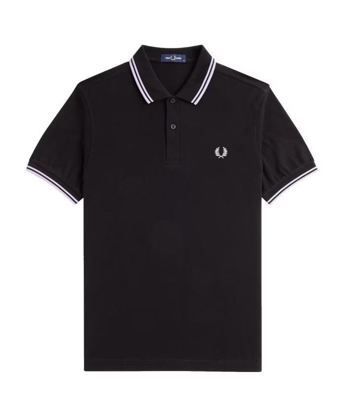Fred Perry Slim Fit Twin Tipped Polo