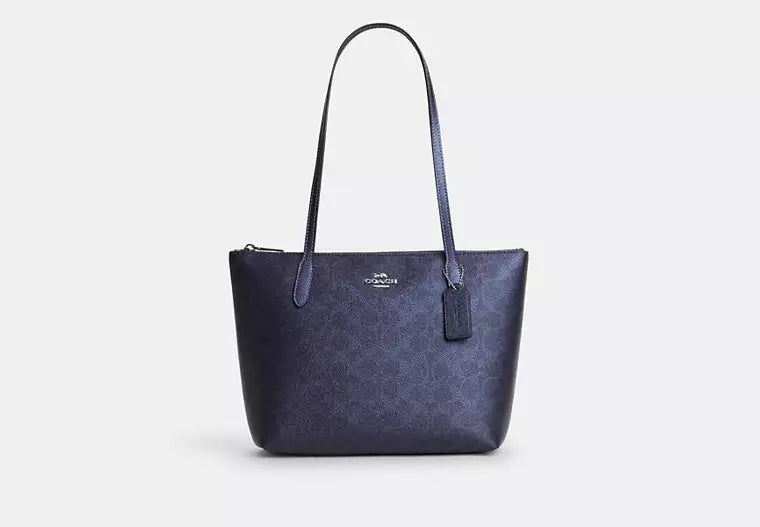 Fiona Zip Tote Bag In Signature Canvas