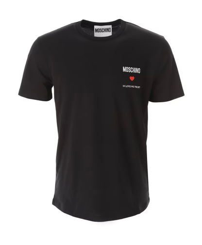 Moschino Love Trust Jersey T-shirt