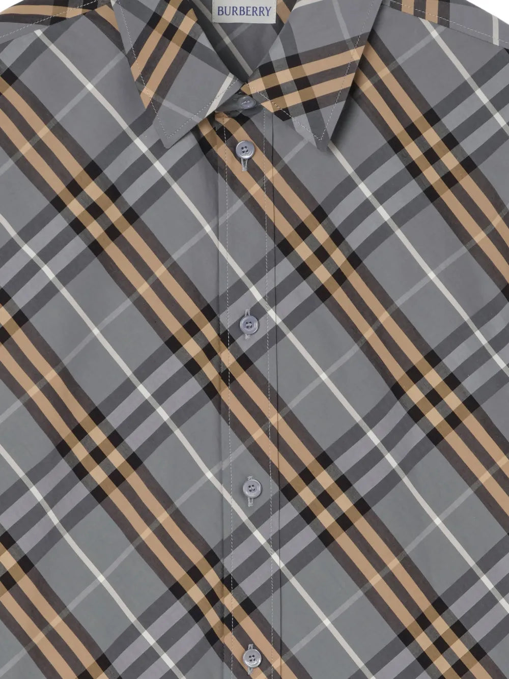 Burberry classic fit Check cotton shirt