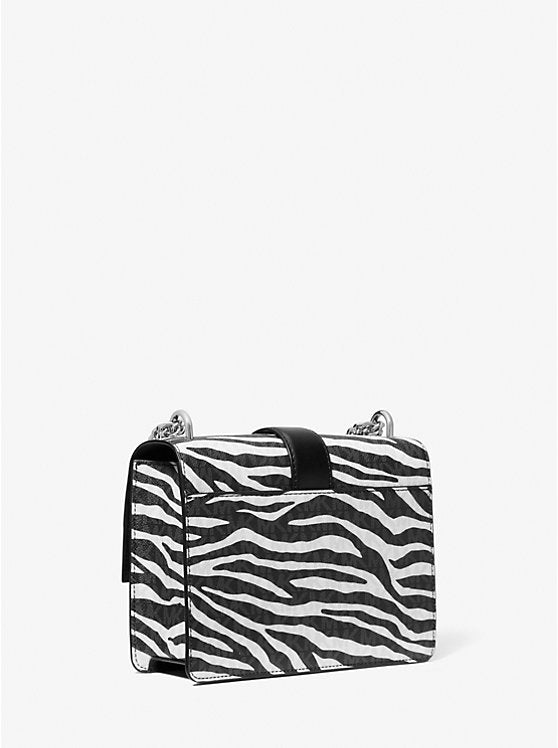 Greenwich Small Animal Print Logo Crossbody Bag