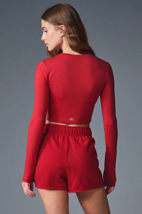 Alosoft Crop Finesse Long Sleeve
