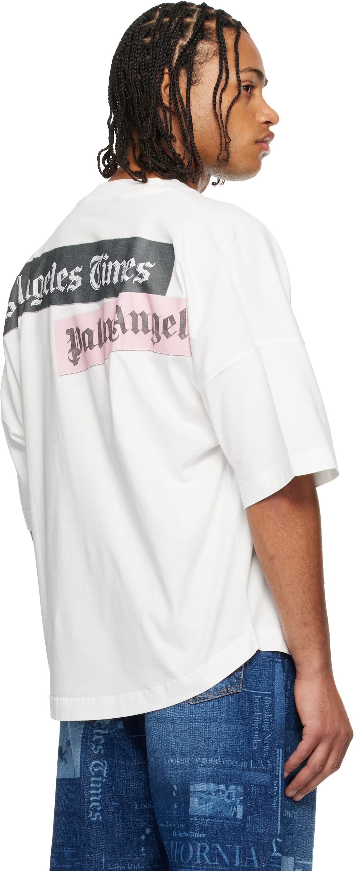 Off-White LA Times Edition News Over T-shirt
