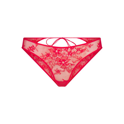 Ultra Fine Lace Peek-a-boo Bikini