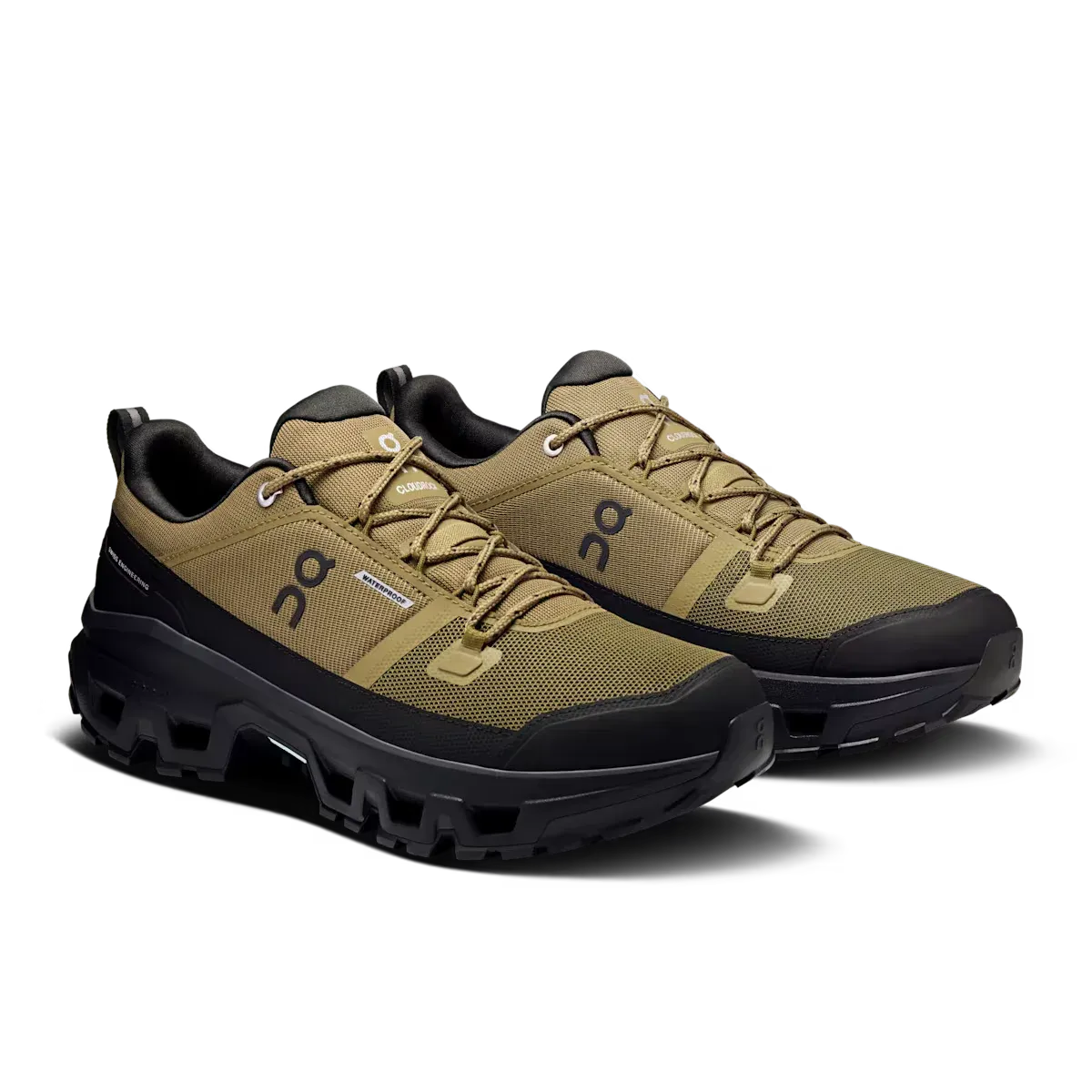 On Running Cloudrock Low Waterproof Hunter | Black