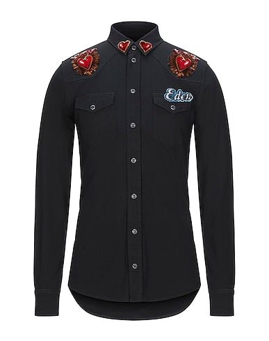 DOLCE&GABBANA SOLID COLOUR SHIRTS