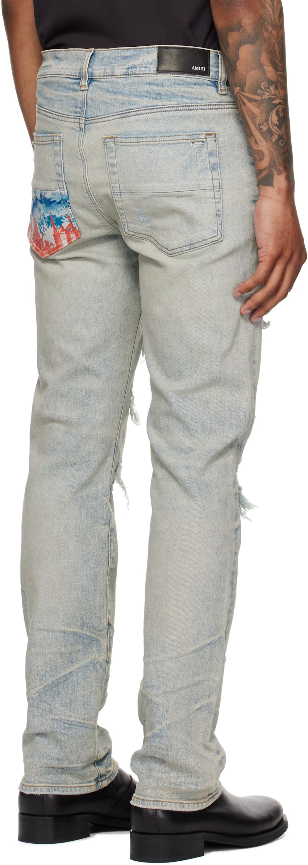 Blue Thrasher Slim Jeans