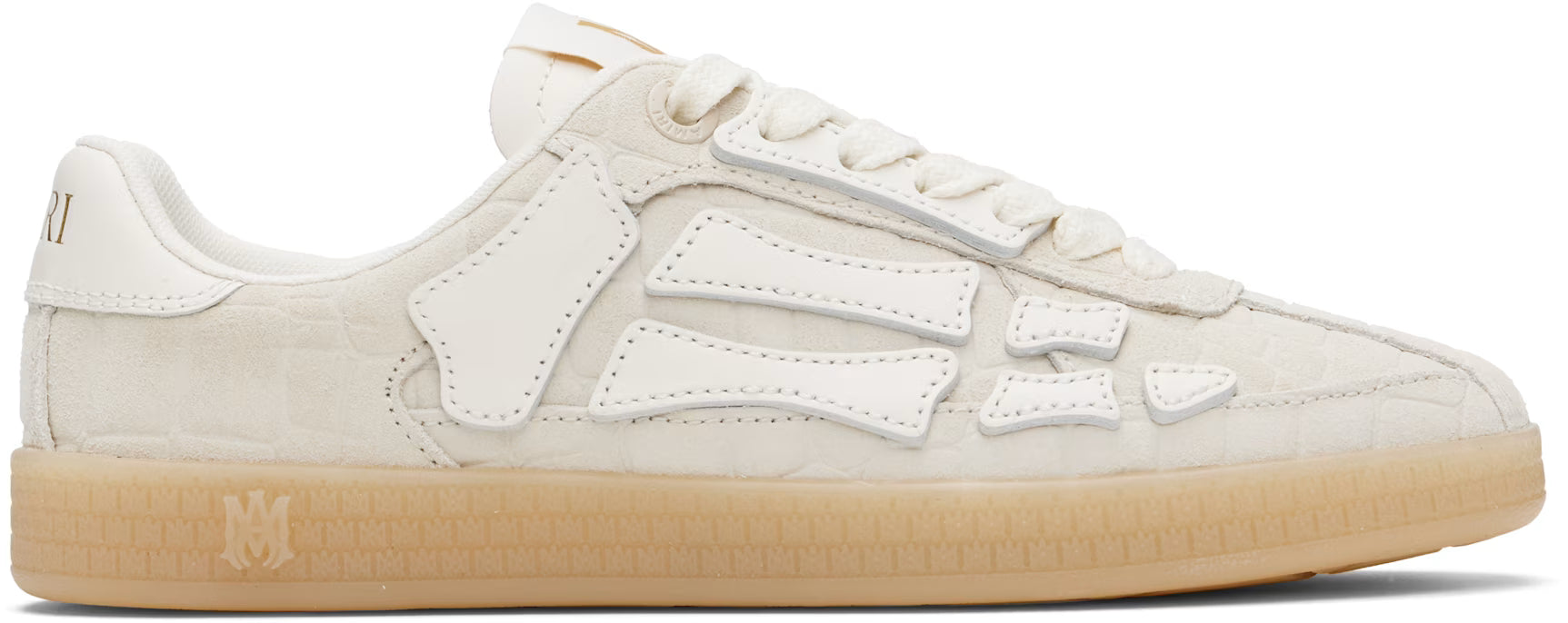 Off-White Croc Debossed Pacific Bones Sneakers