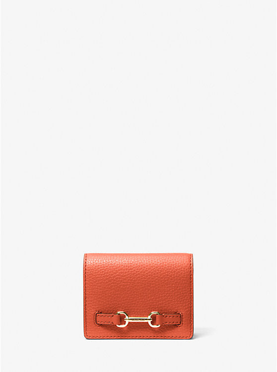 Carson Small Pebbled Leather Wallet