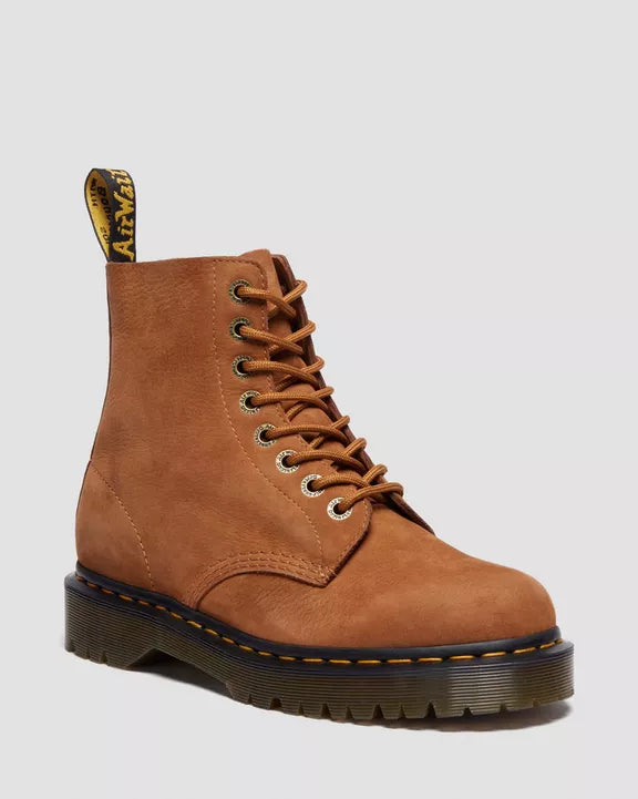 1460 PASCAL BEX SOFT NUBUCK LACE UP BOOTS